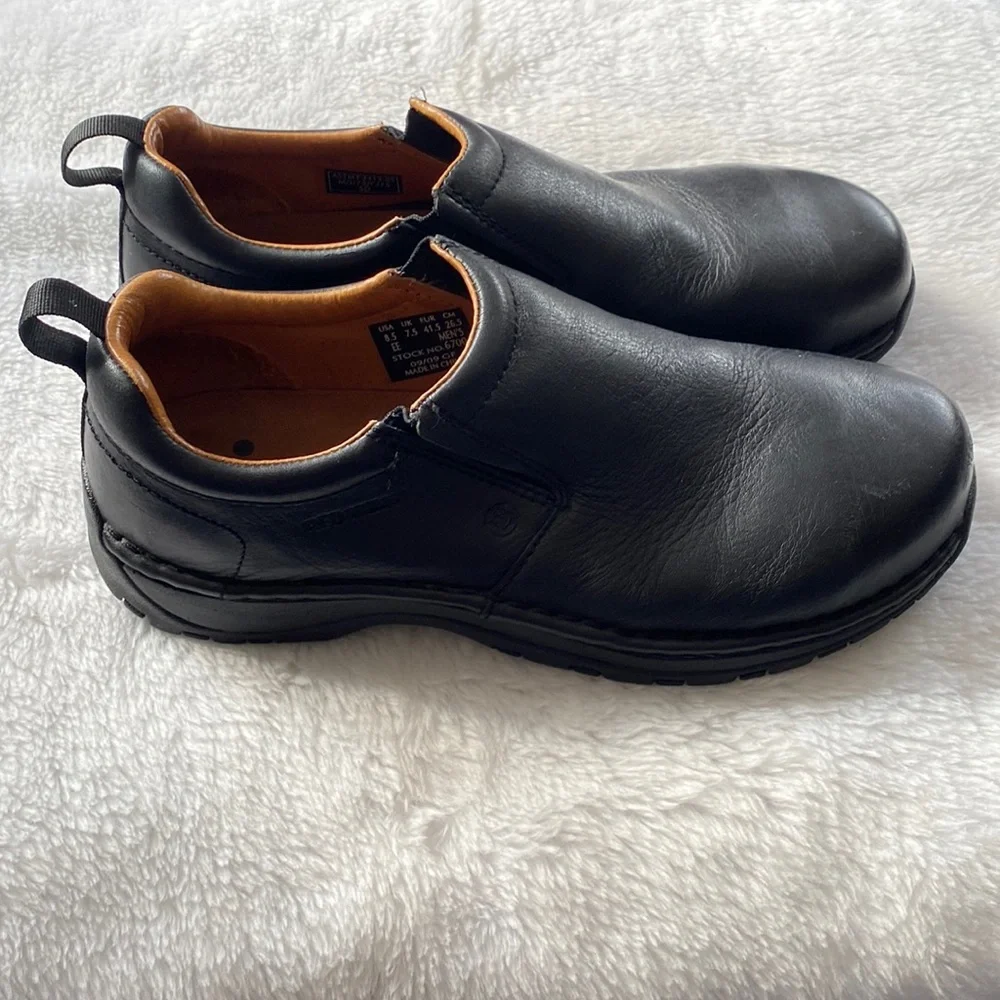 Men’s Red Wing Slip-On Safety Toe Shoes.  Size 8.5, Black - Picture 4 of 12